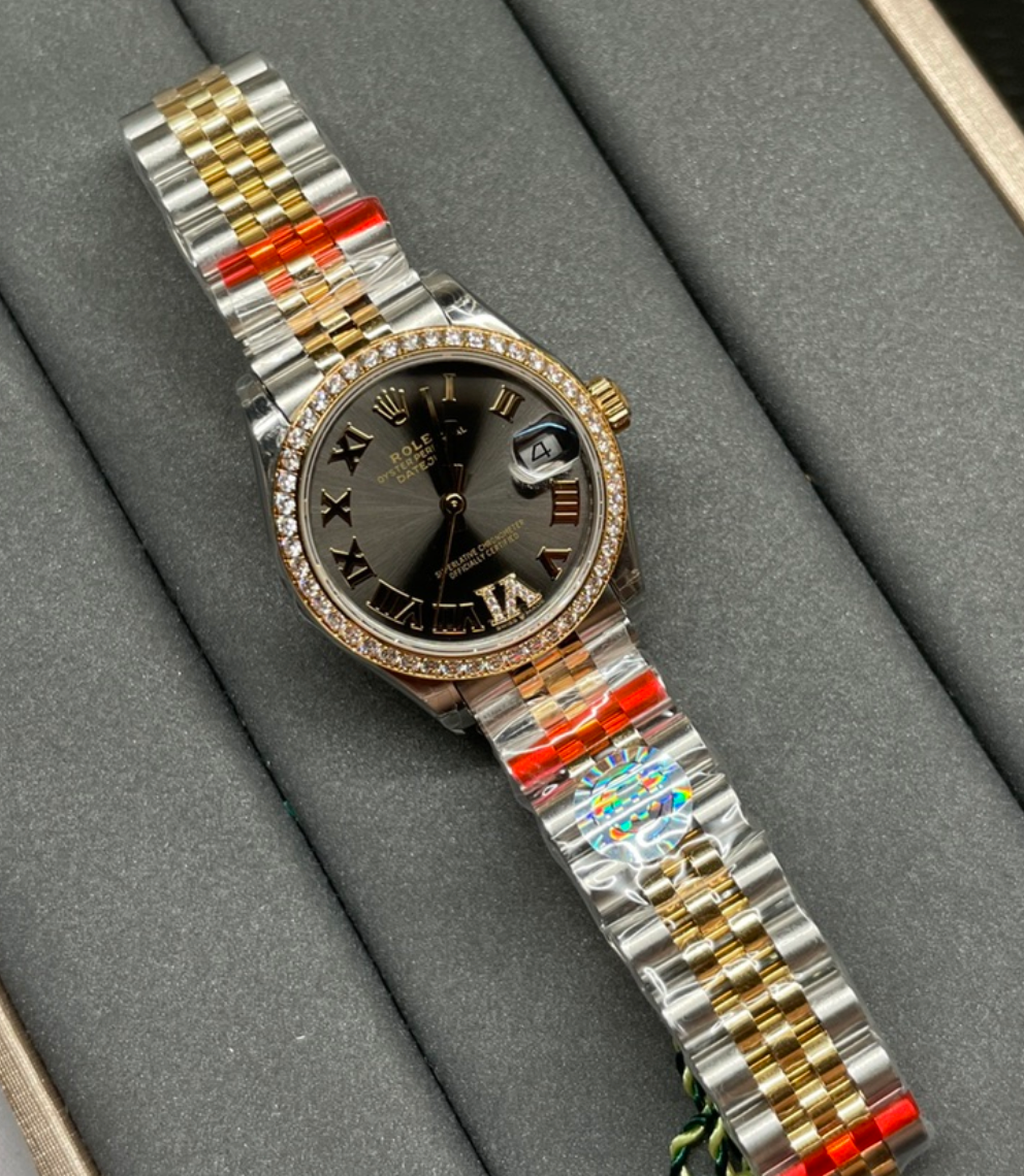 ROLEX DATEJUST DIAMOND FRAME
