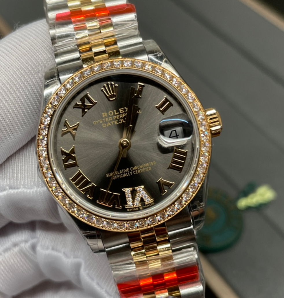ROLEX DATEJUST DIAMOND FRAME