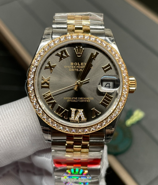 ROLEX DATEJUST DIAMOND FRAME