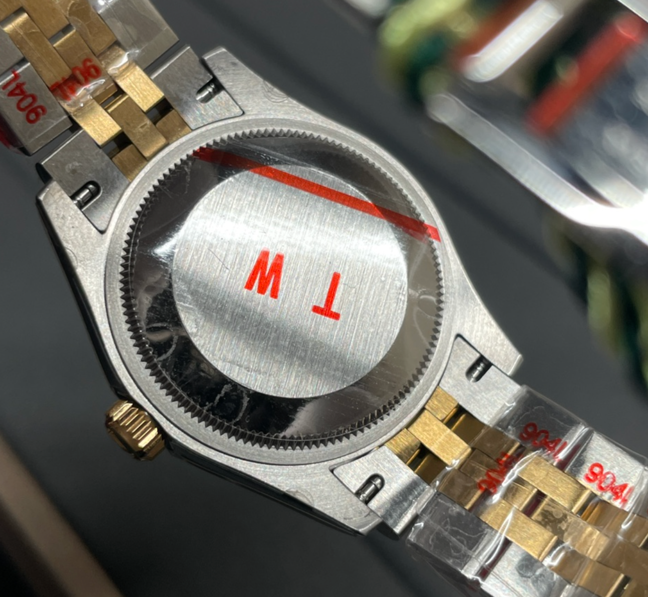 ROLEX DATEJUST DIAMOND FRAME