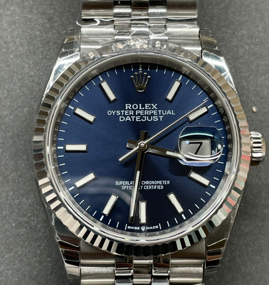 ROLEX DAYJUST 36 MM (BLUE DIAL)