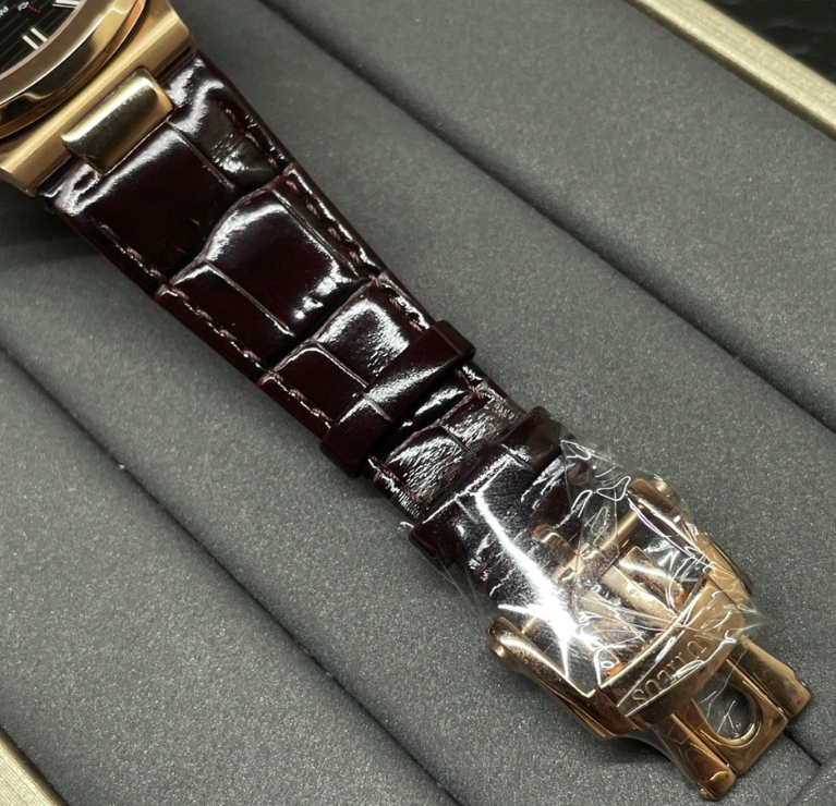 PATEK PHILIPPE 5712GR LEATHER BAND