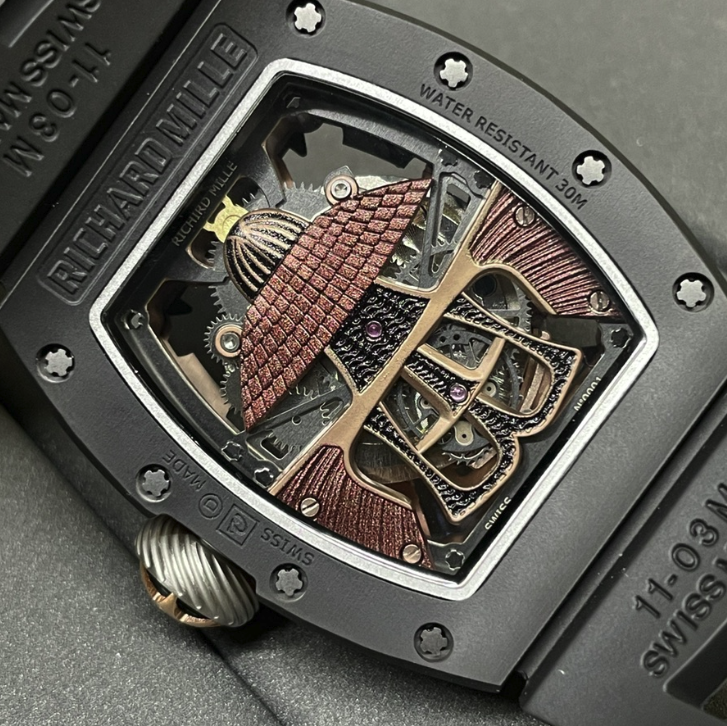 RICHARD MILLE RM047 BLACK WARRIOR FLYWHEEL MACHINE