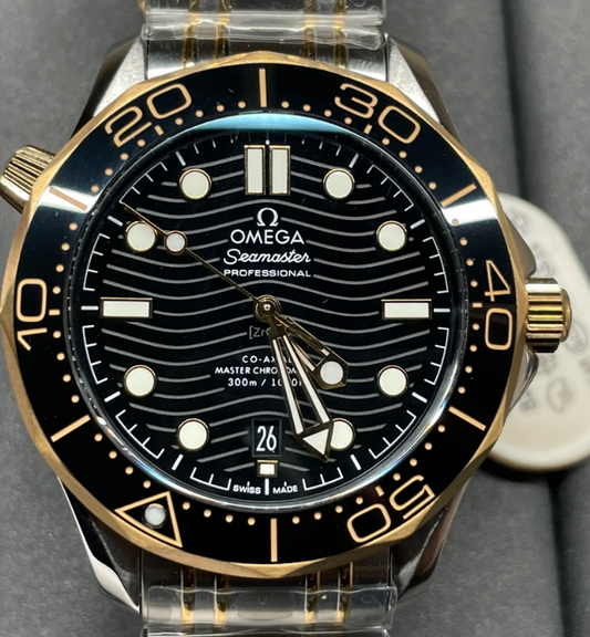 OMEGA SEAMASTER 300 GOLD BLACK 3300