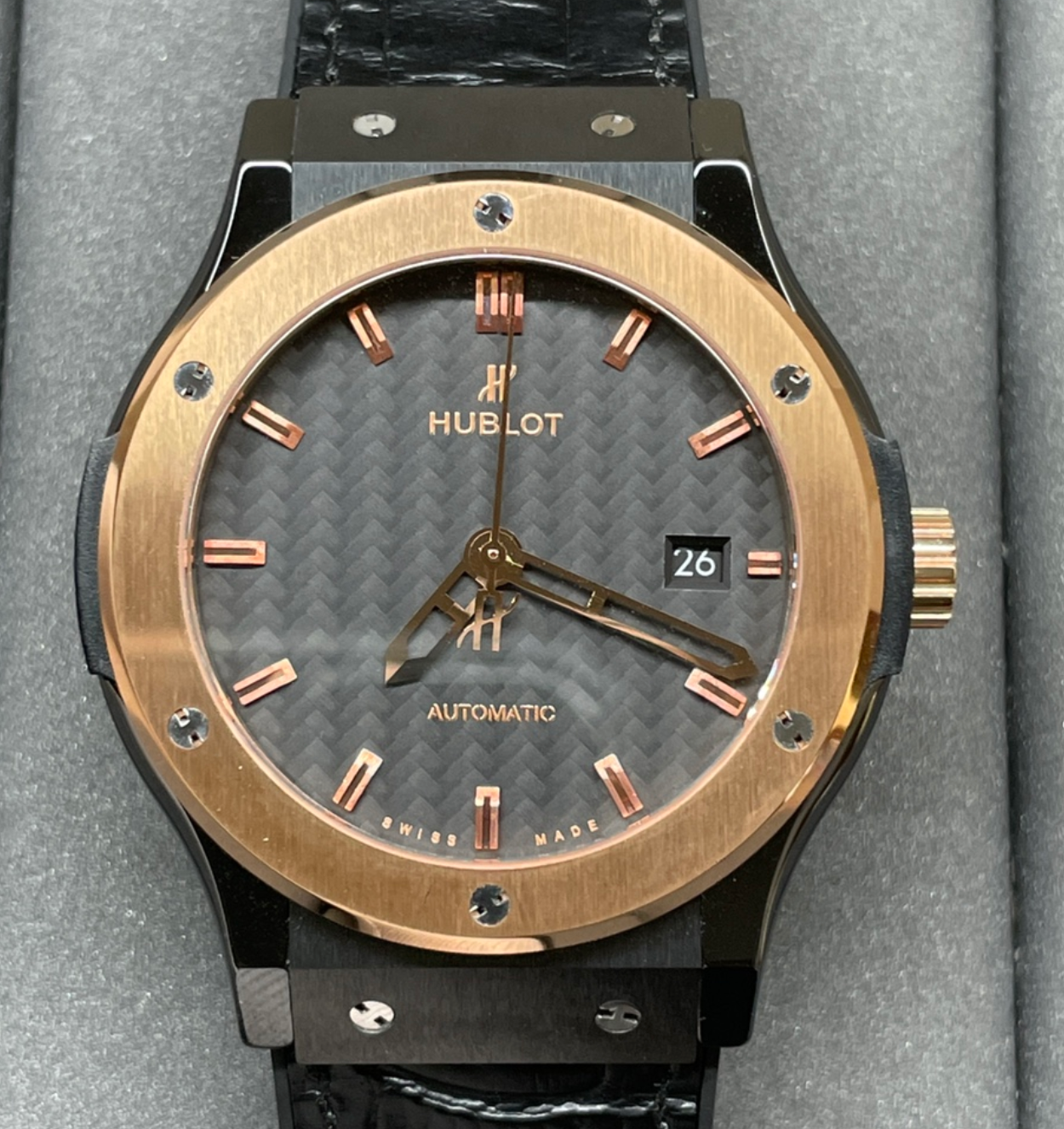 HUBLOT CLASSIC FUSION CERAMIC/TITANIUM
