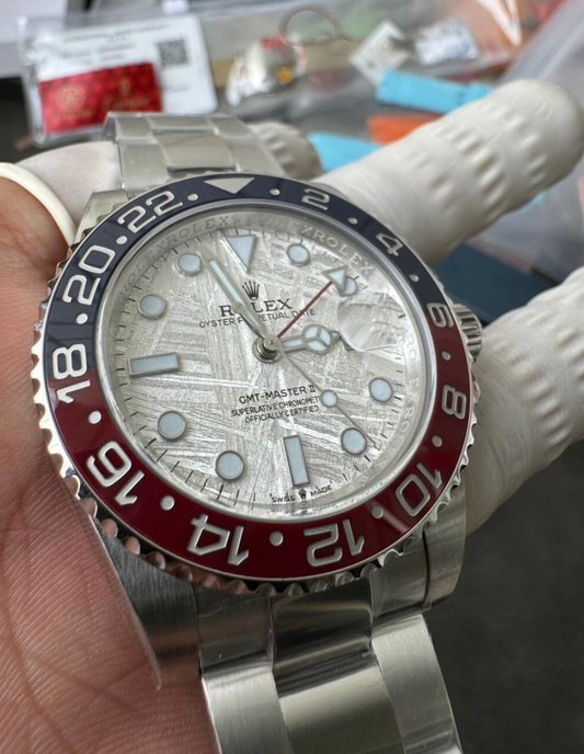 ROLEX GMT-MASTER II ''PEPSI METIORITE DIAL''