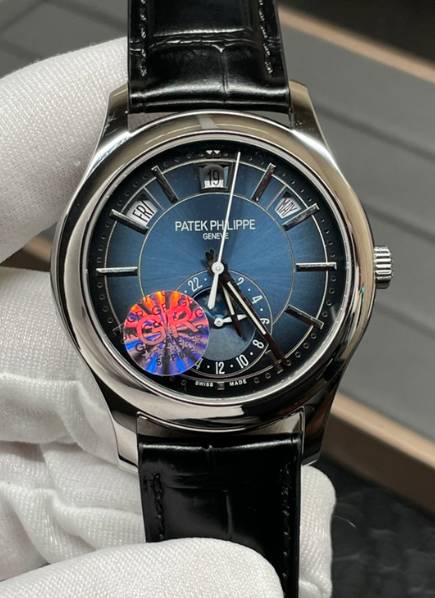 PATEK PHILIPPE PERPETUAL MOON-PHASE (BLUE DIAL)