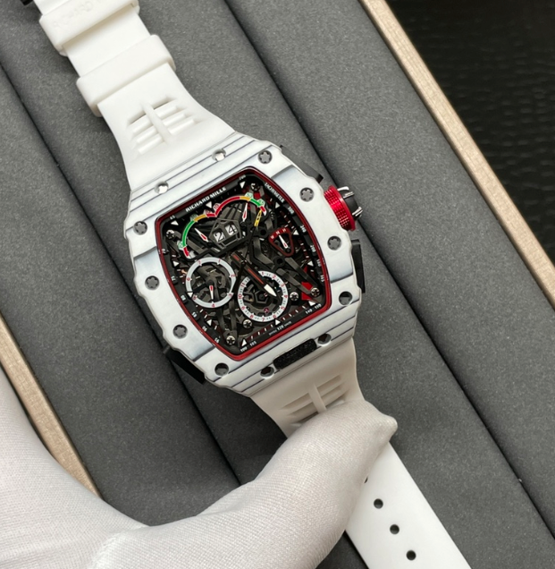 RICHARD MILLE WHITE CARBON FIBER ''LOTUS RACING''